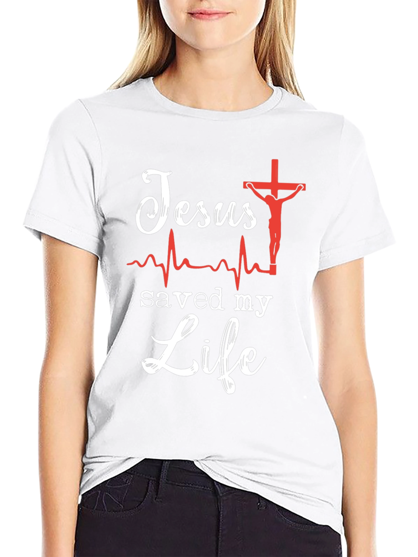 Jesus Saved My Life Graphic Tee