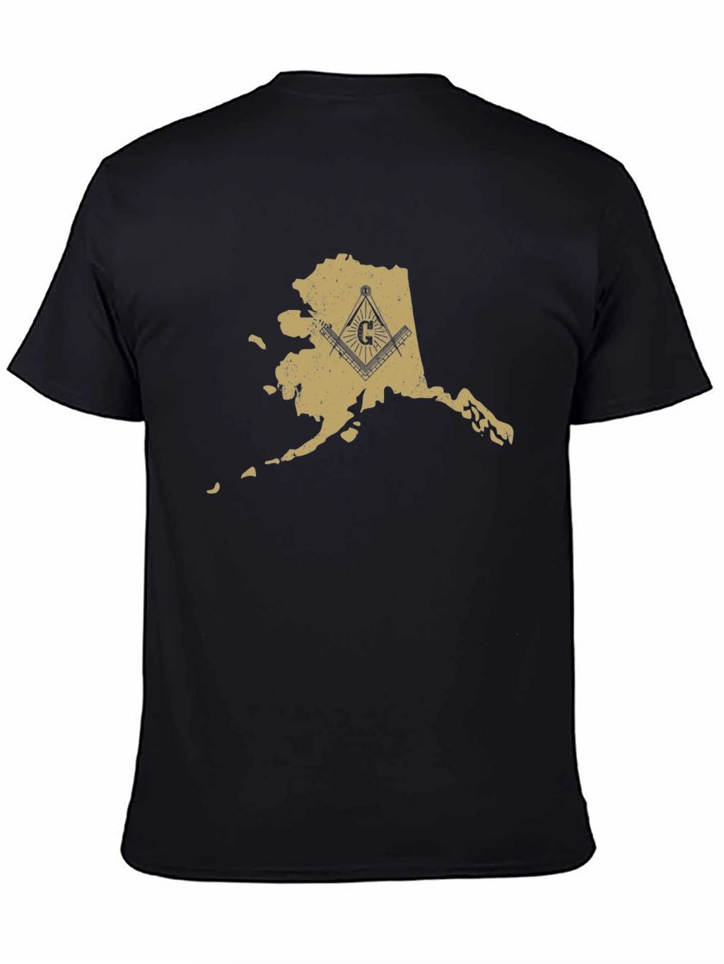 Alaska Masonic Black T-Shirt