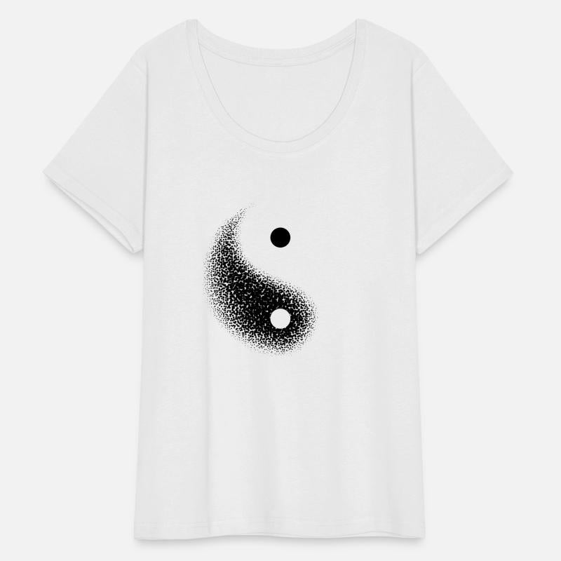 Yin yang white & black