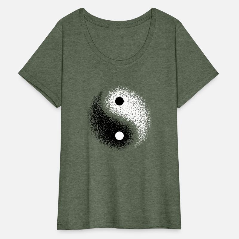 Yin yang white & black