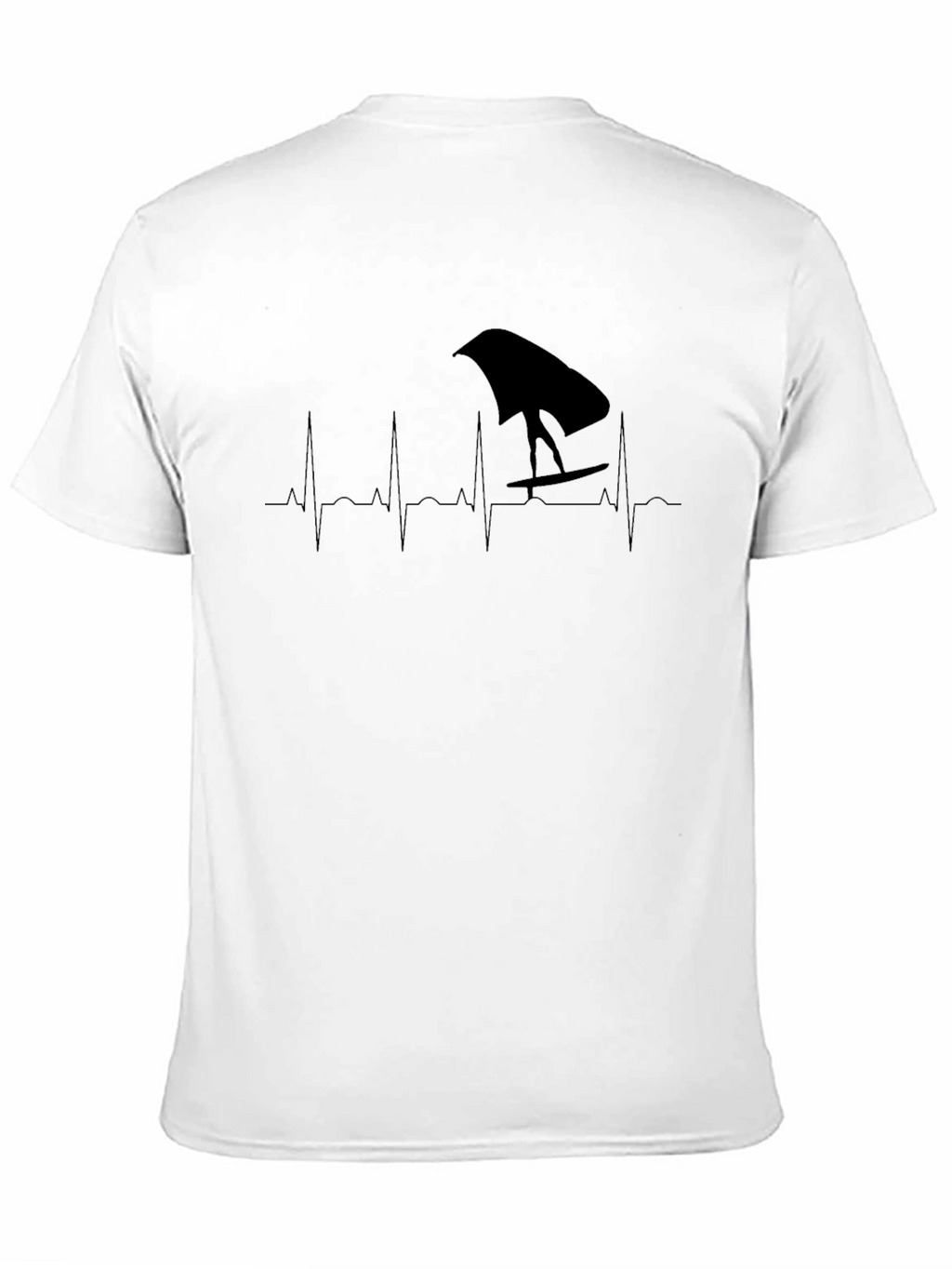 Wing Foiling Heartbeat T-Shirt - Passion on Display