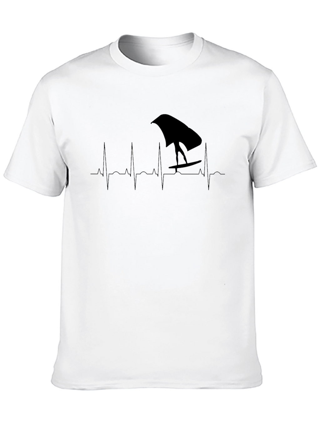 Wing Foiling Heartbeat T-Shirt - Passion on Display