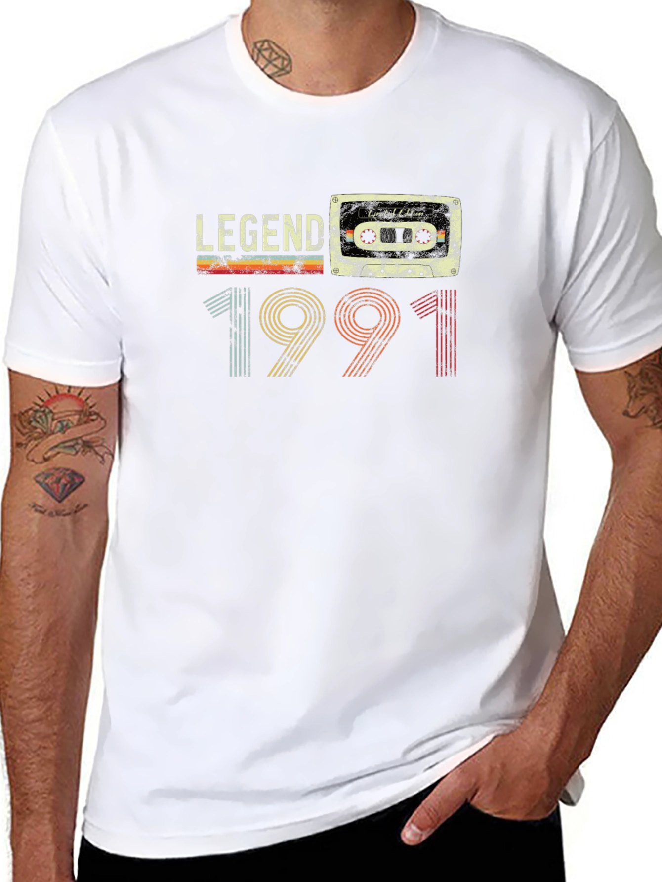Legend Since 1991 Cassette Tape T-Shirt