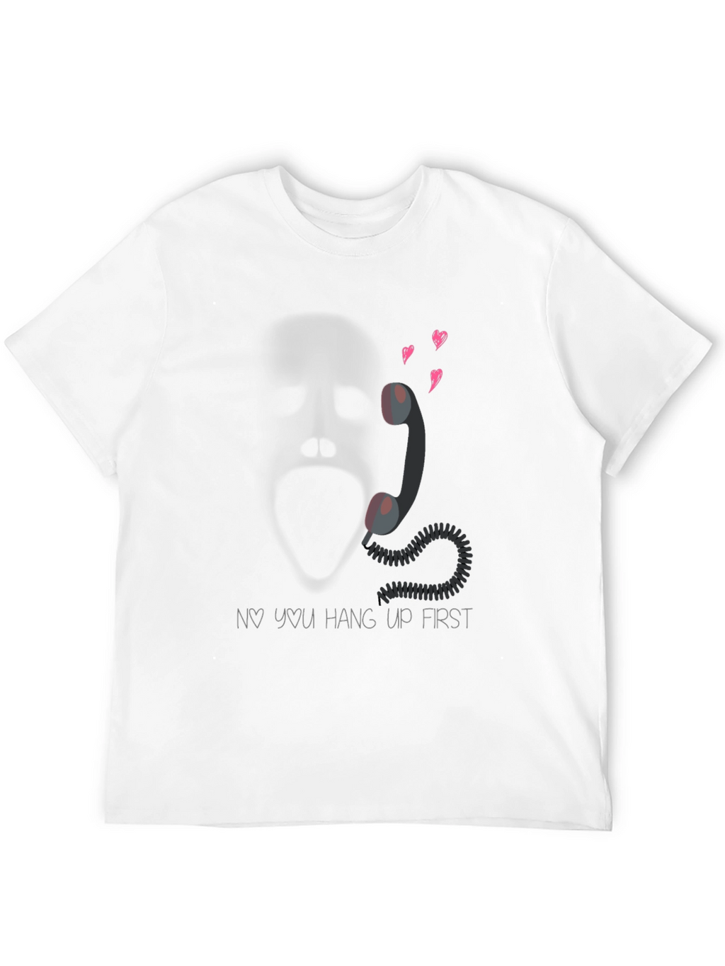 Scream Movie Phone T-Shirt - Ghostface Valentines Day Gift