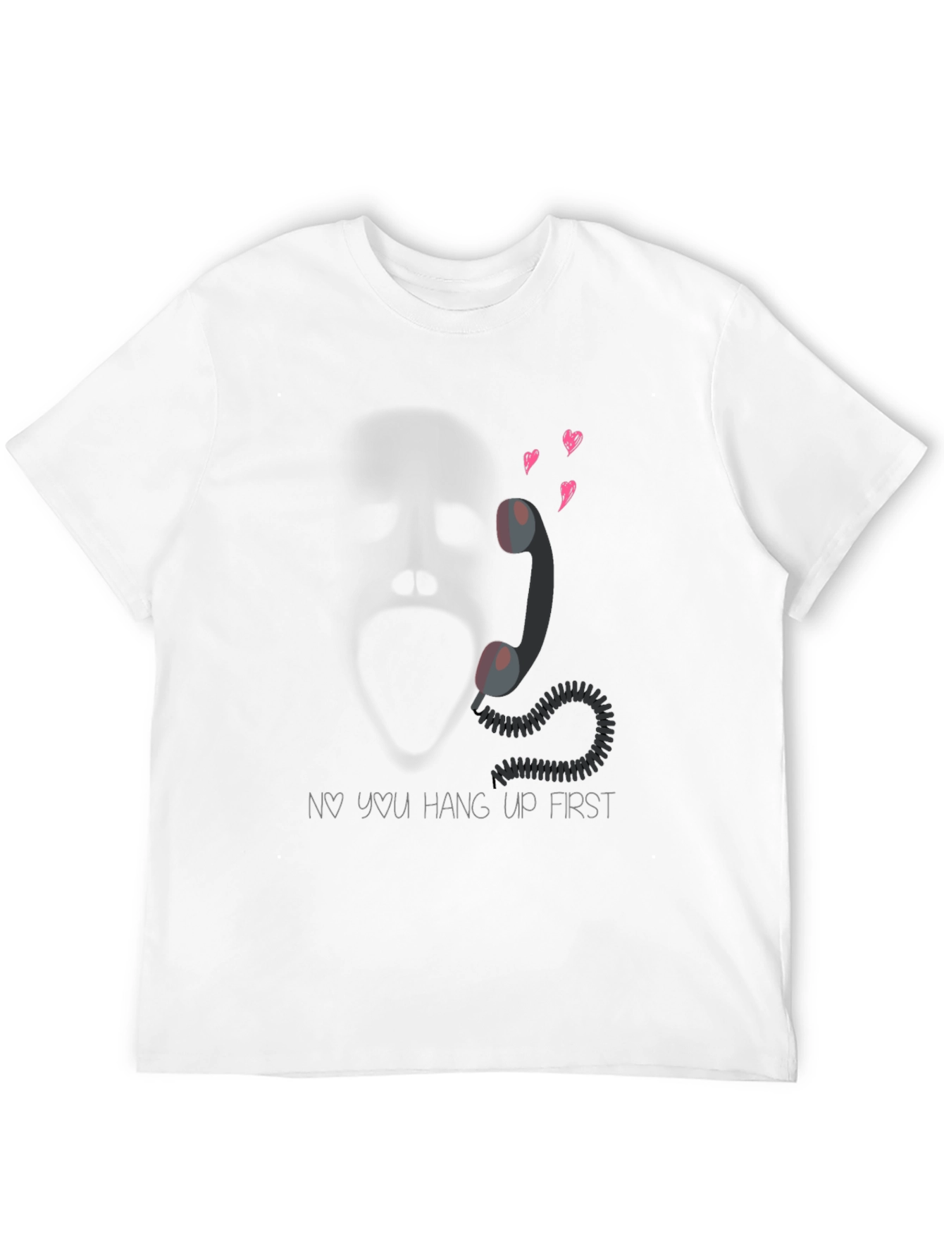 Scream Movie Phone T-Shirt - Ghostface Valentines Day Gift