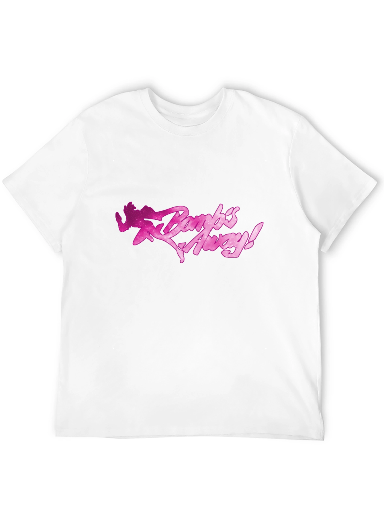 Bambs Away! Black Graphic Tee