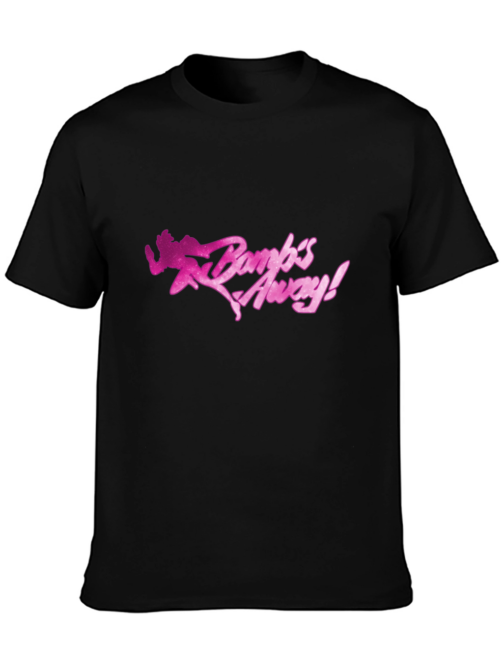Bambs Away! Black Graphic Tee
