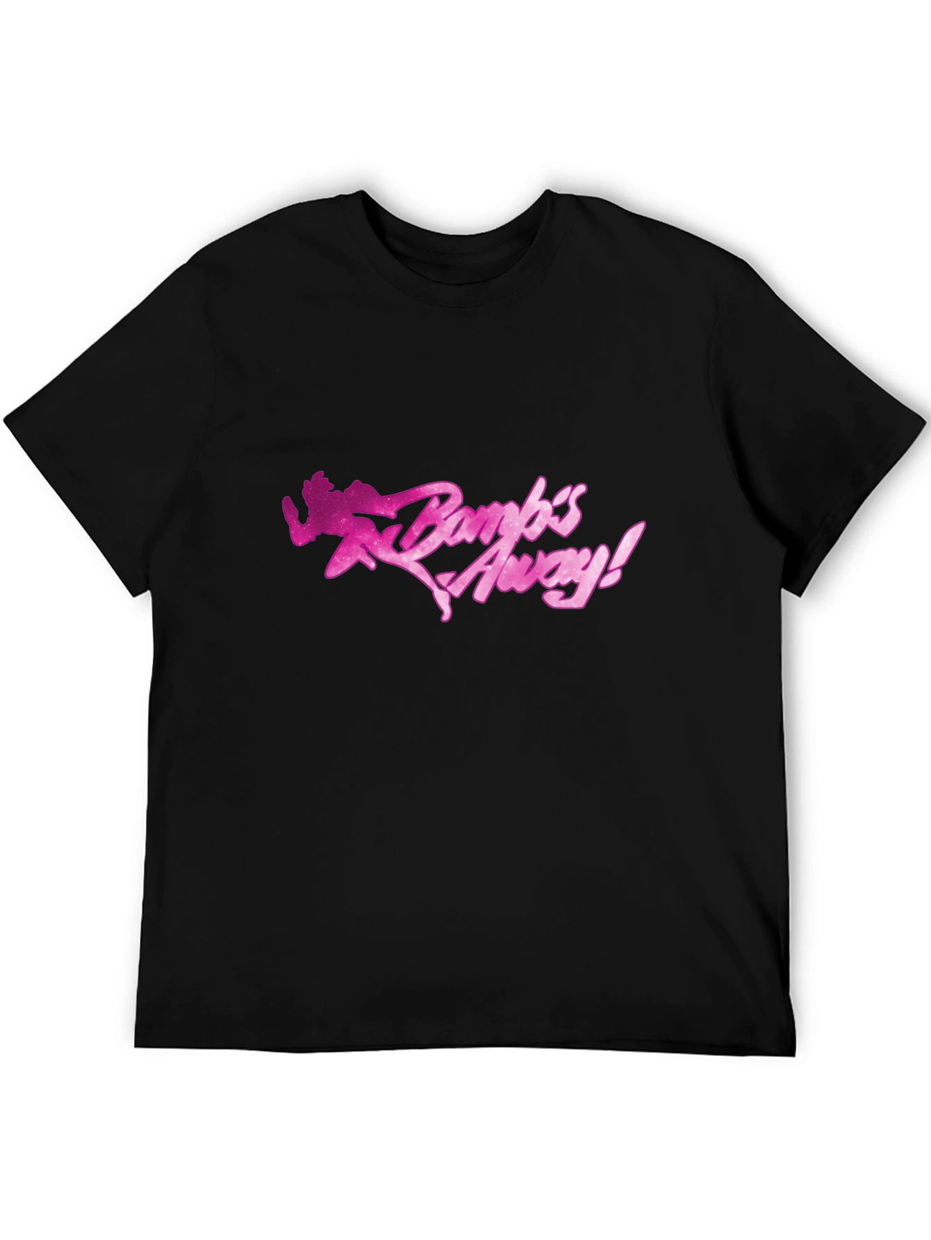 Bambs Away! Black Graphic Tee