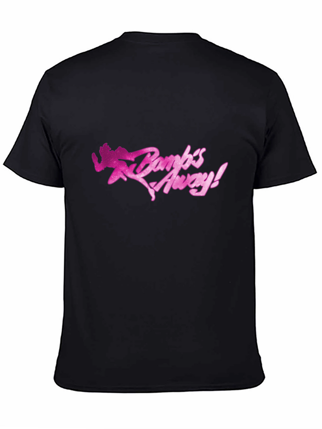 Bambs Away! Black Graphic Tee