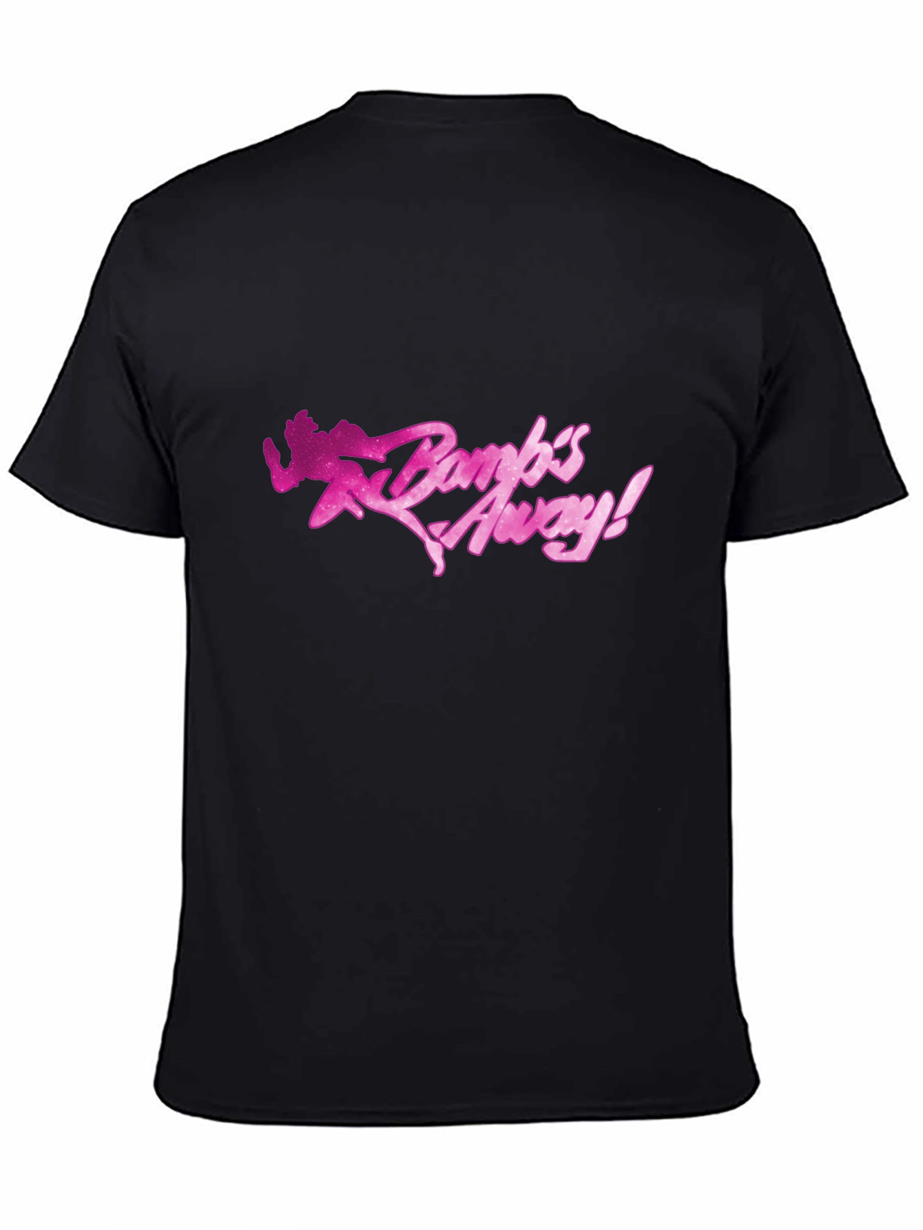 Bambs Away! Black Graphic Tee