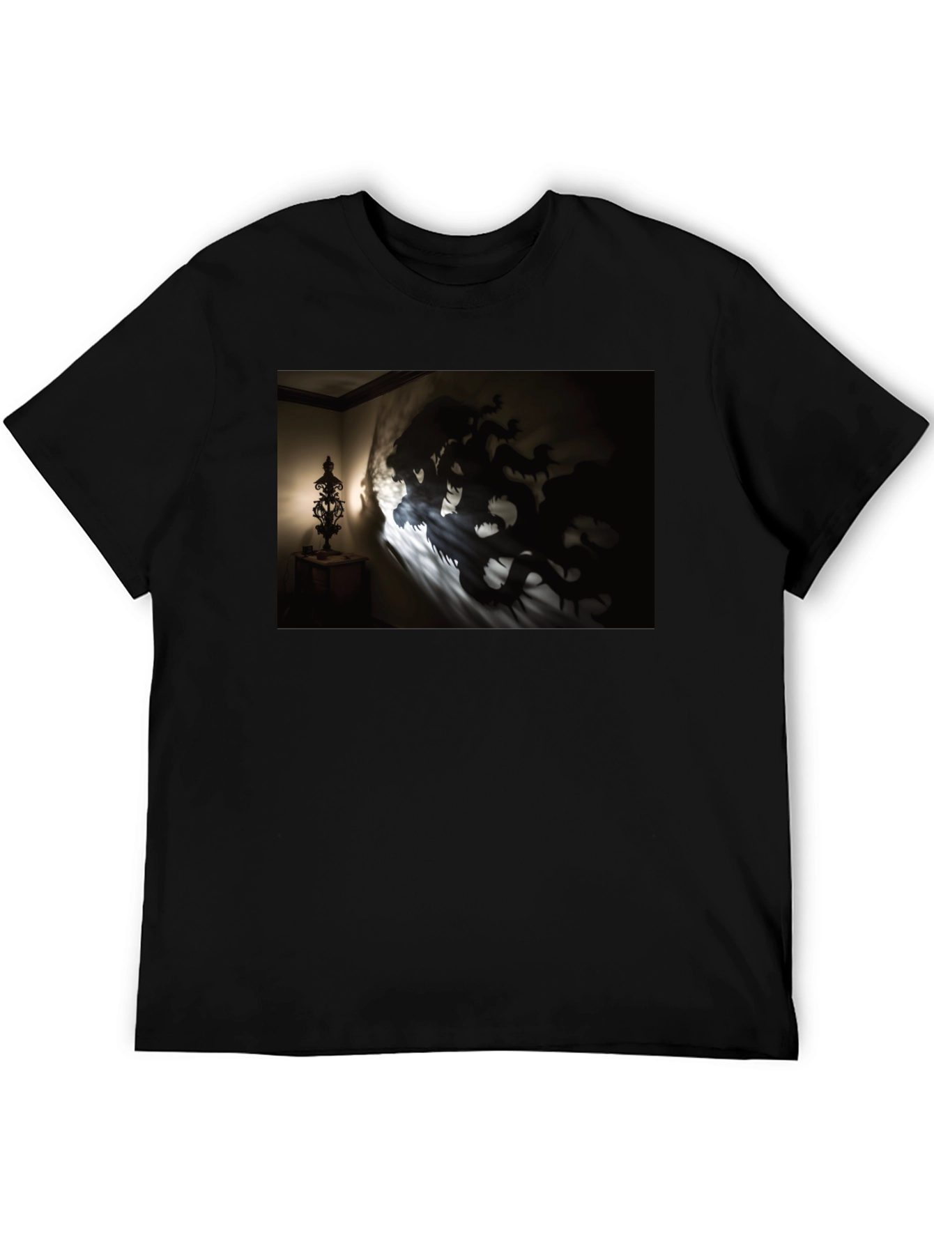 Shadow Dragon Graphic Black Tee