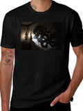 Shadow Dragon Graphic Black Tee