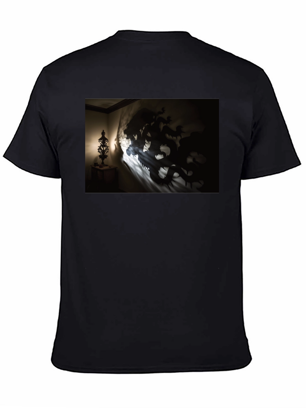 Shadow Dragon Graphic Black Tee