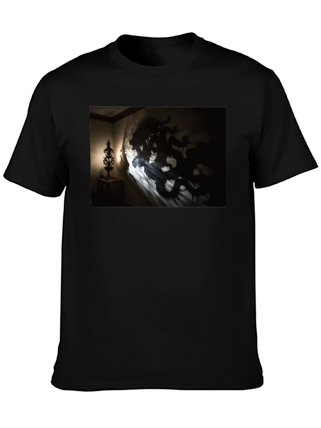 Shadow Dragon Graphic Black Tee