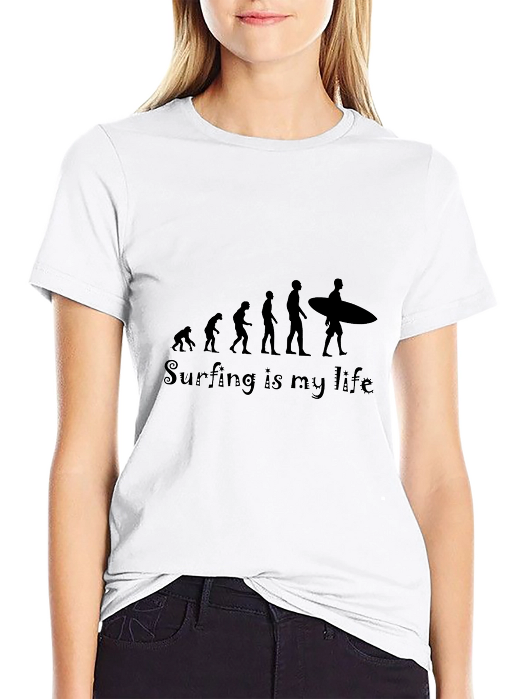 Surfing Evolution T-Shirt - My Life