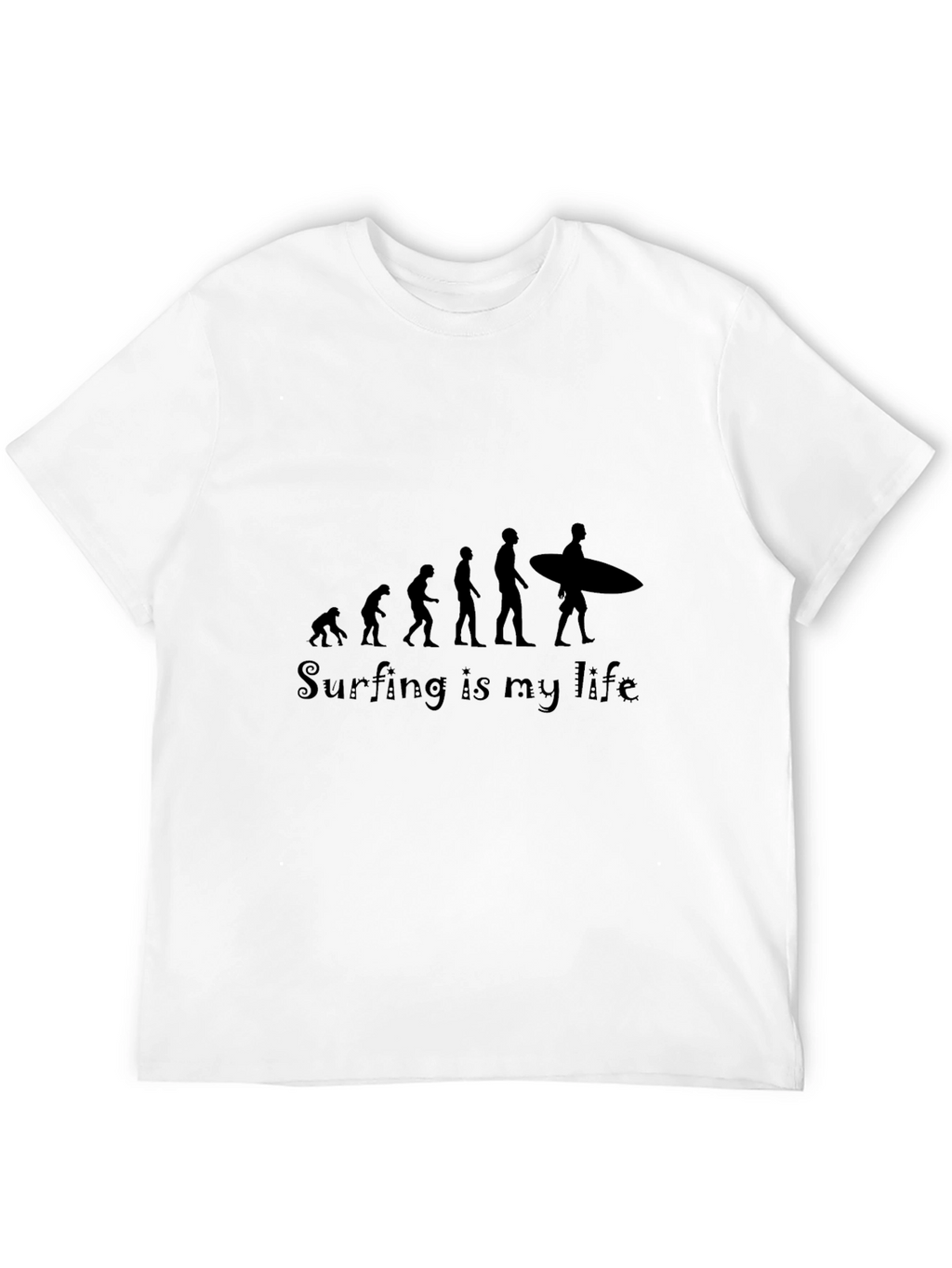 Surfing Evolution T-Shirt - My Life