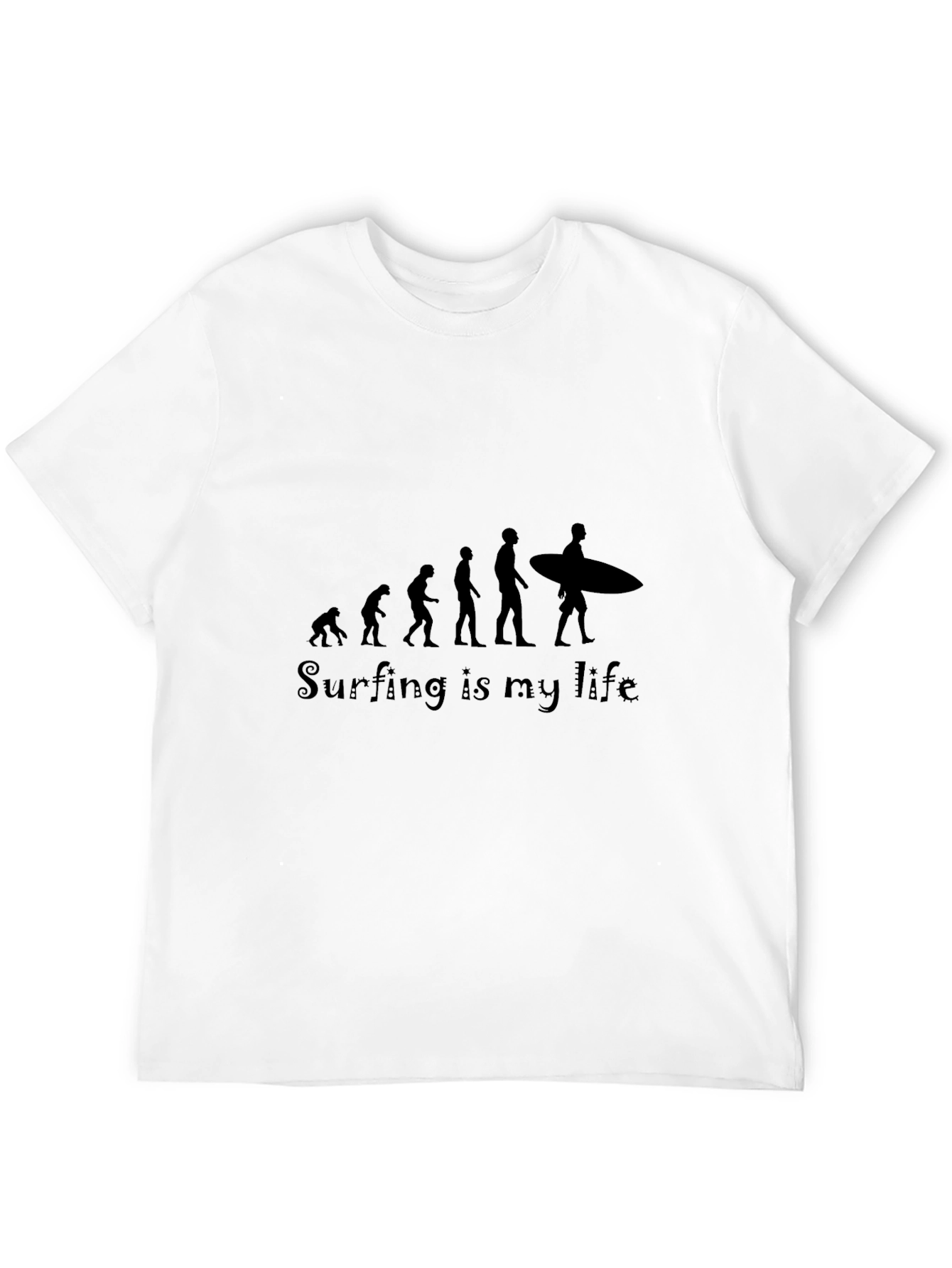 Surfing Evolution T-Shirt - My Life