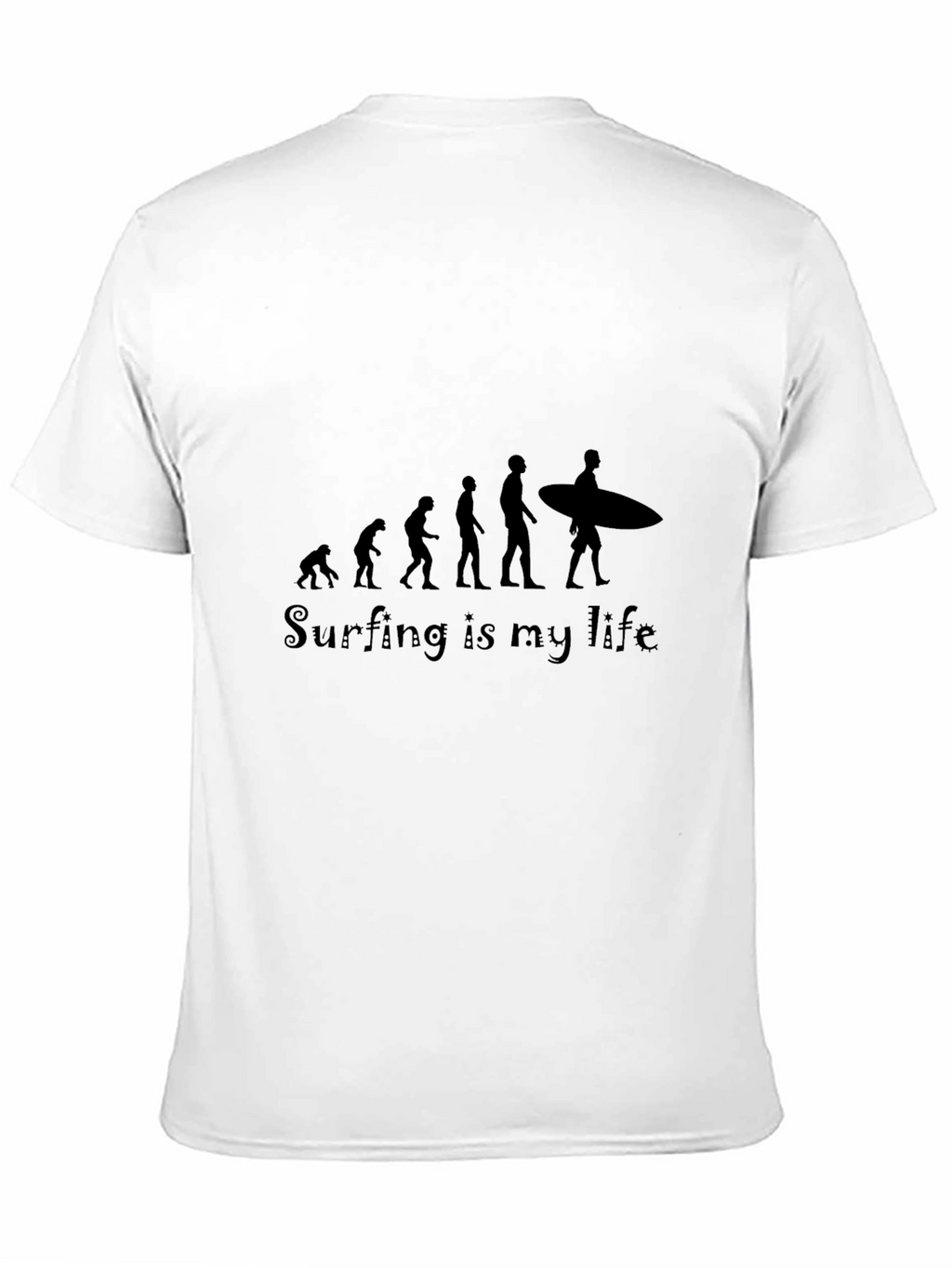 Surfing Evolution T-Shirt - My Life
