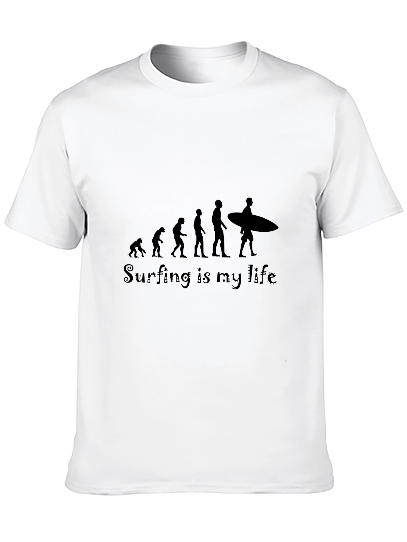 Surfing Evolution T-Shirt - My Life