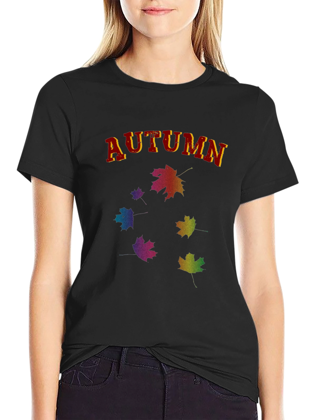 Autumn Leaves Graphic T-Shirt