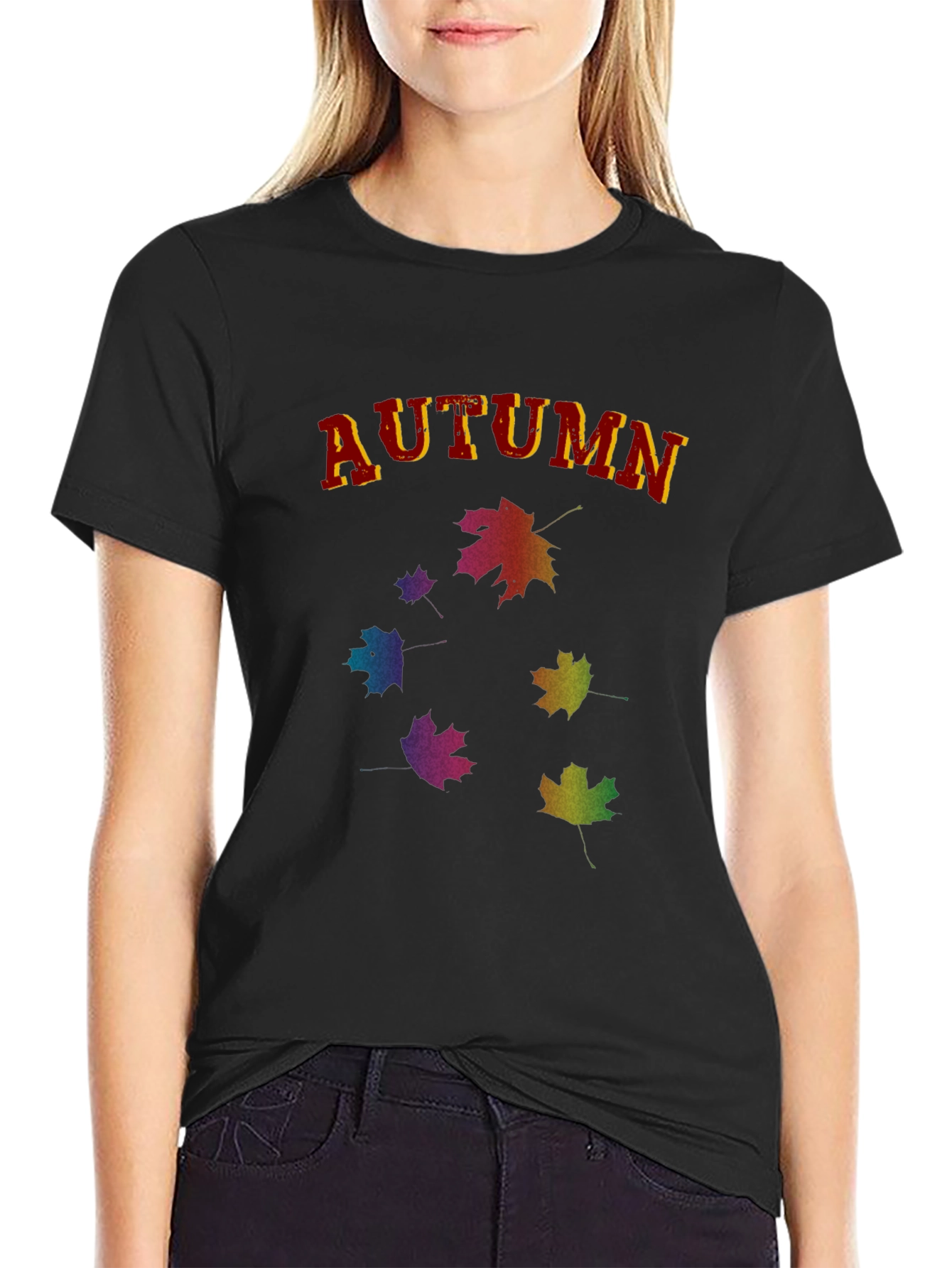 Autumn Leaves Graphic T-Shirt