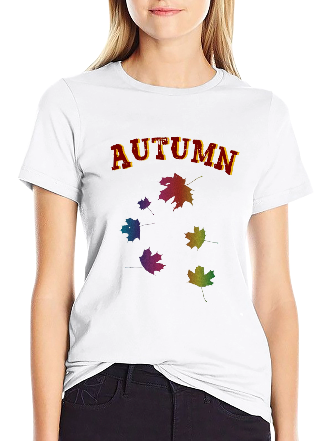 Autumn Leaves Graphic T-Shirt