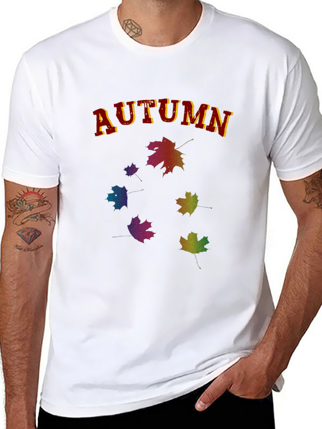 Autumn Leaves Graphic T-Shirt