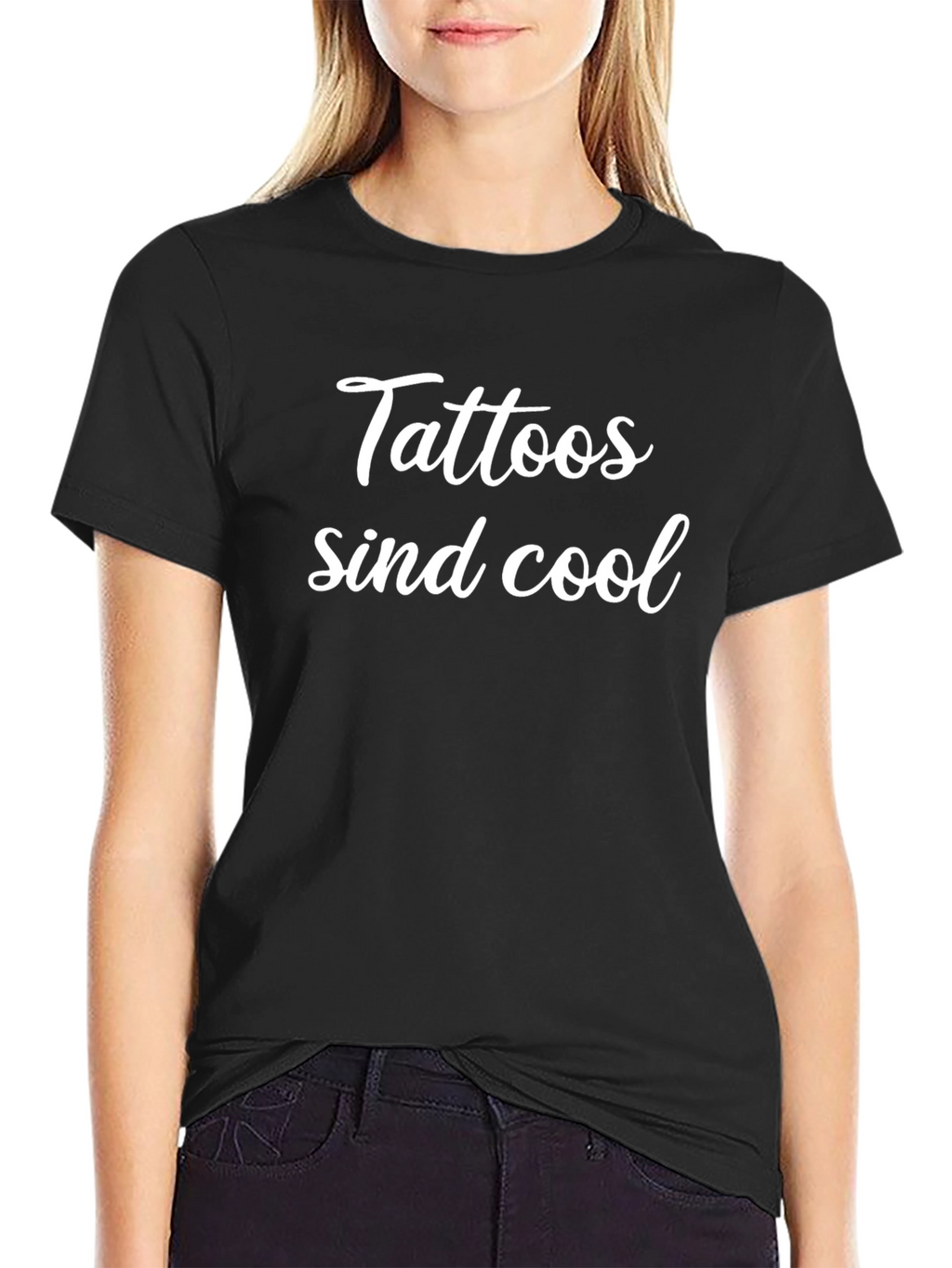 Tattoos Sind Cool Black T-Shirt