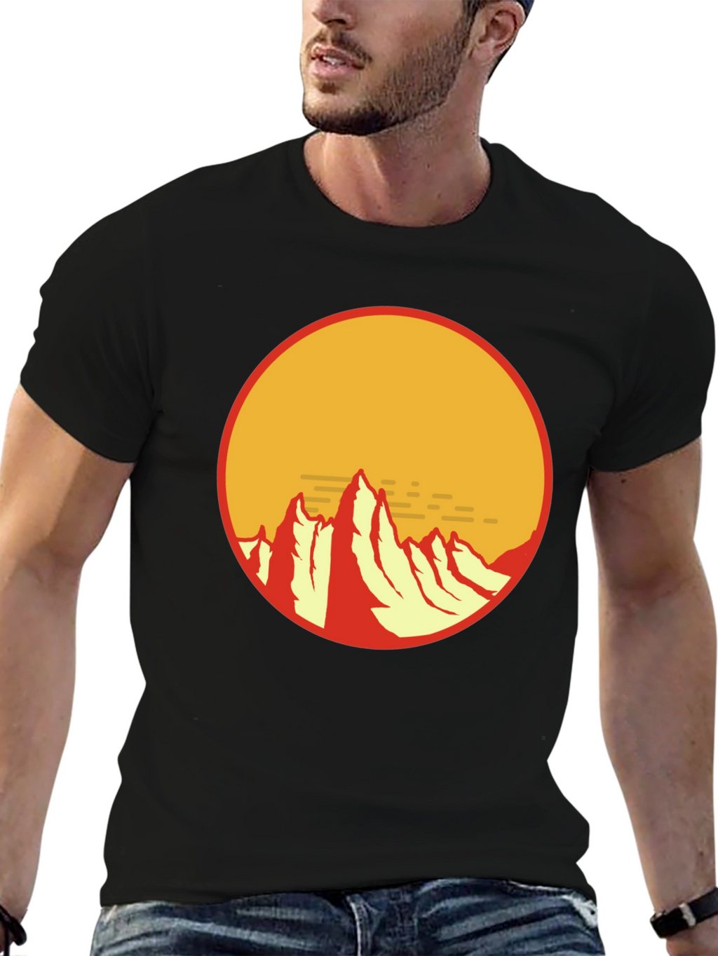 Mountain Sunset Graphic Tee