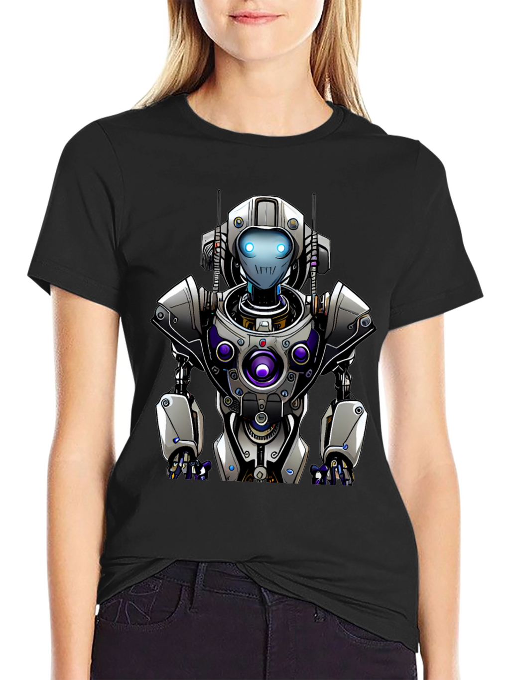 Robot T-Shirt - Futuristic Design