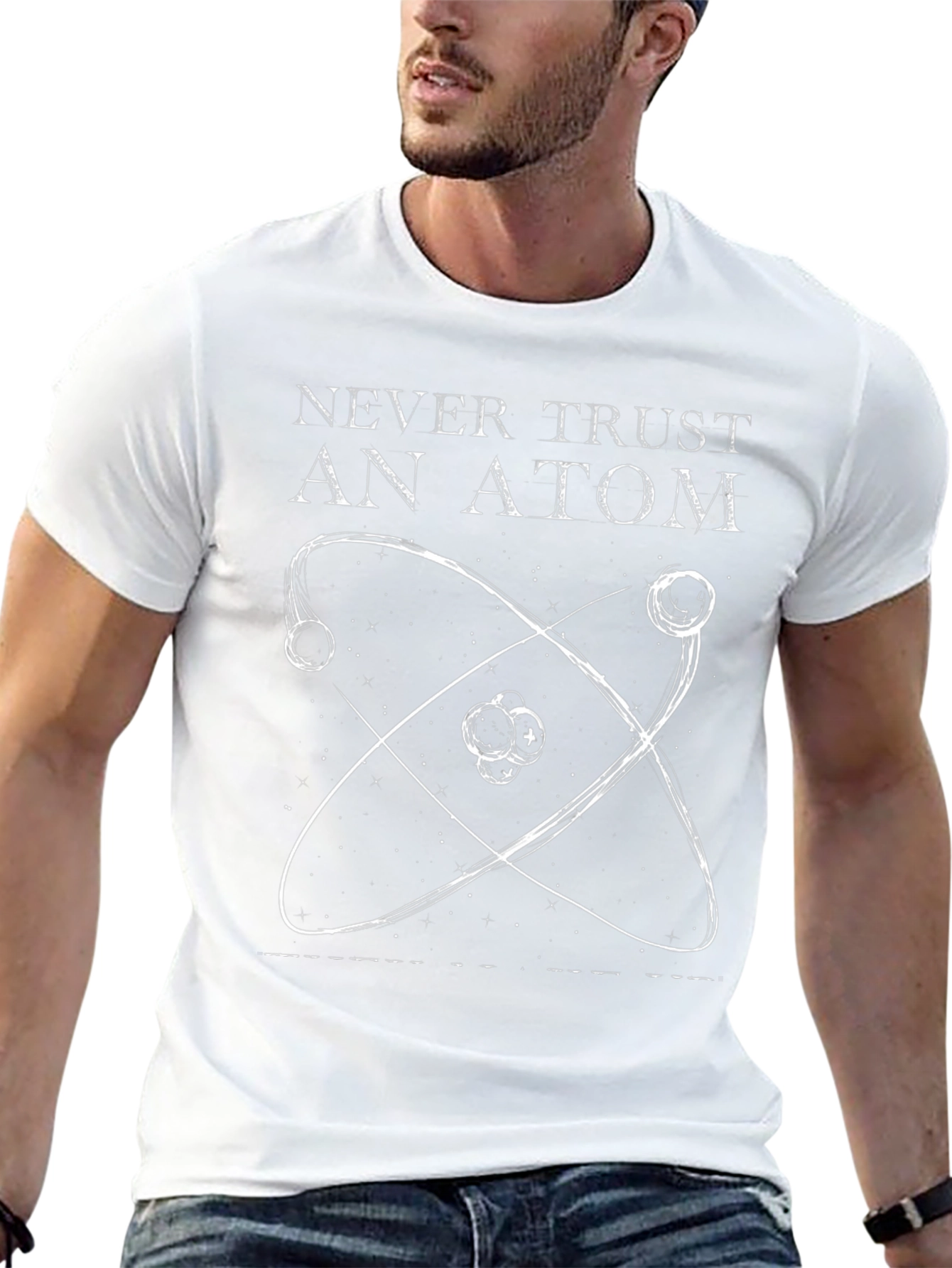 Never Trust An Atom Graphic Tee