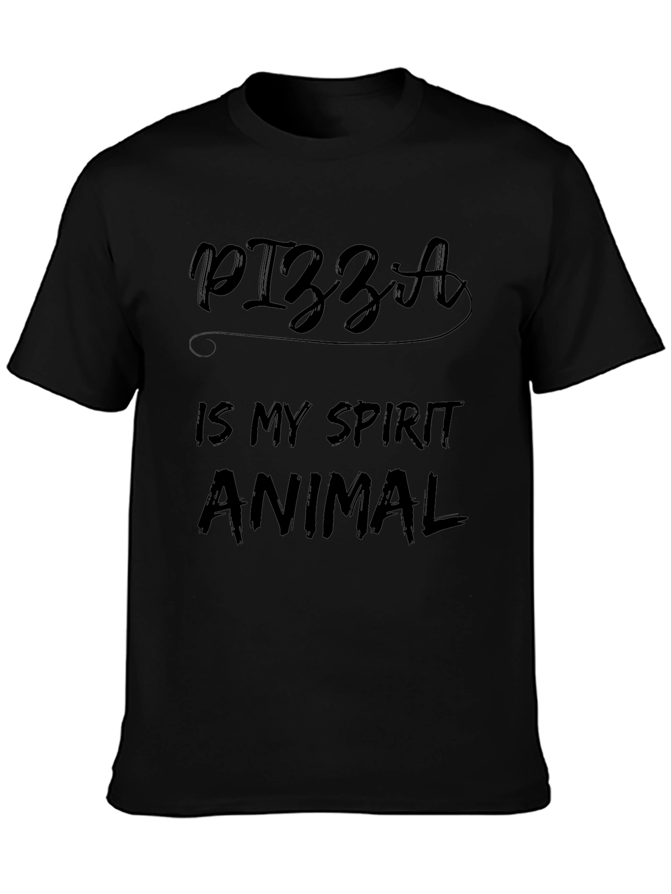 Pizza Is My Spirit Animal - Funny Graphic Tee