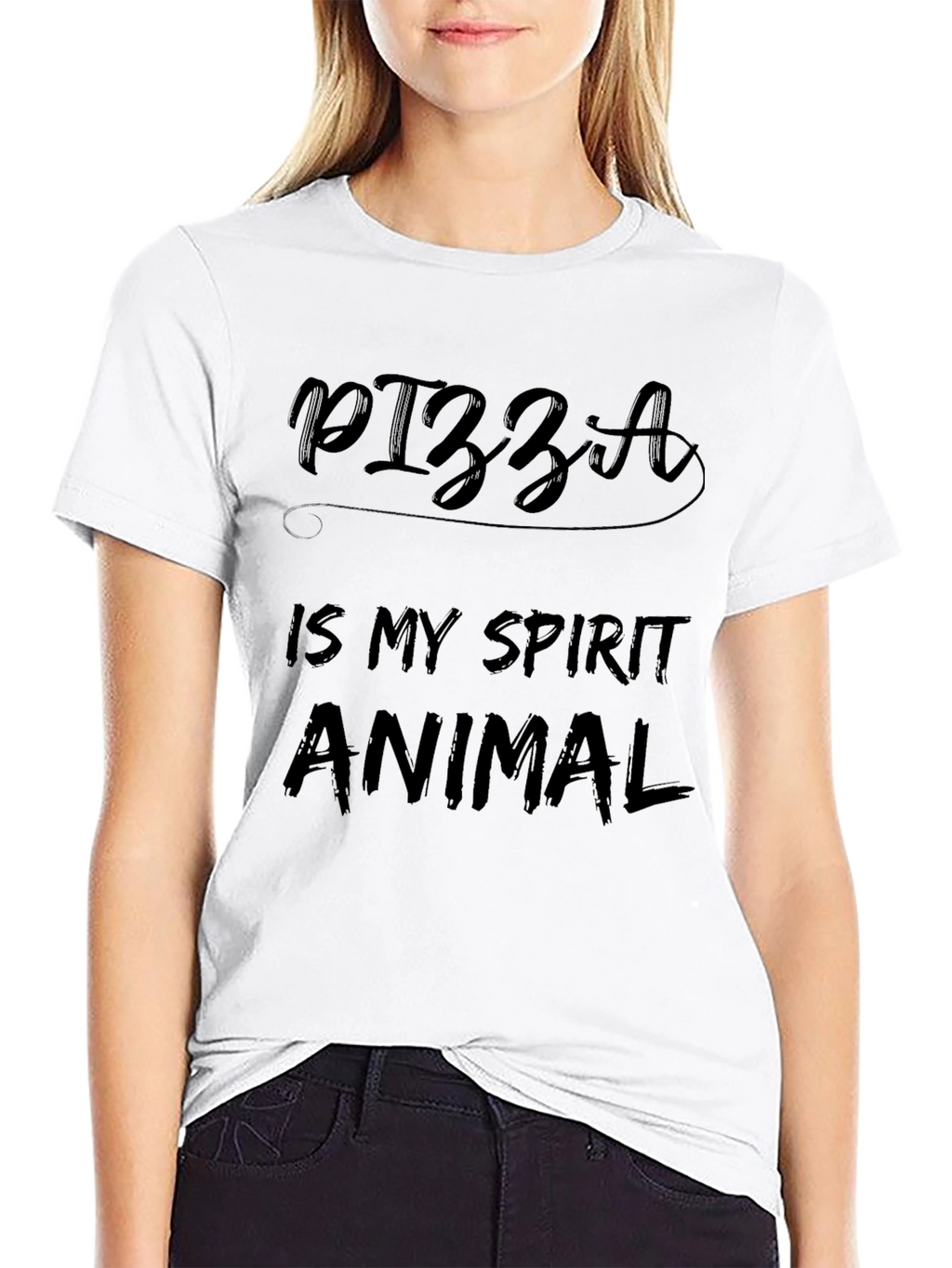 Pizza Is My Spirit Animal - Funny Graphic Tee