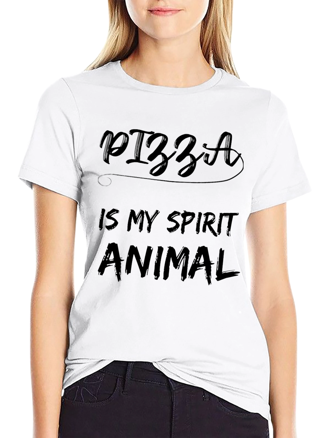 Pizza Is My Spirit Animal - Funny Graphic Tee