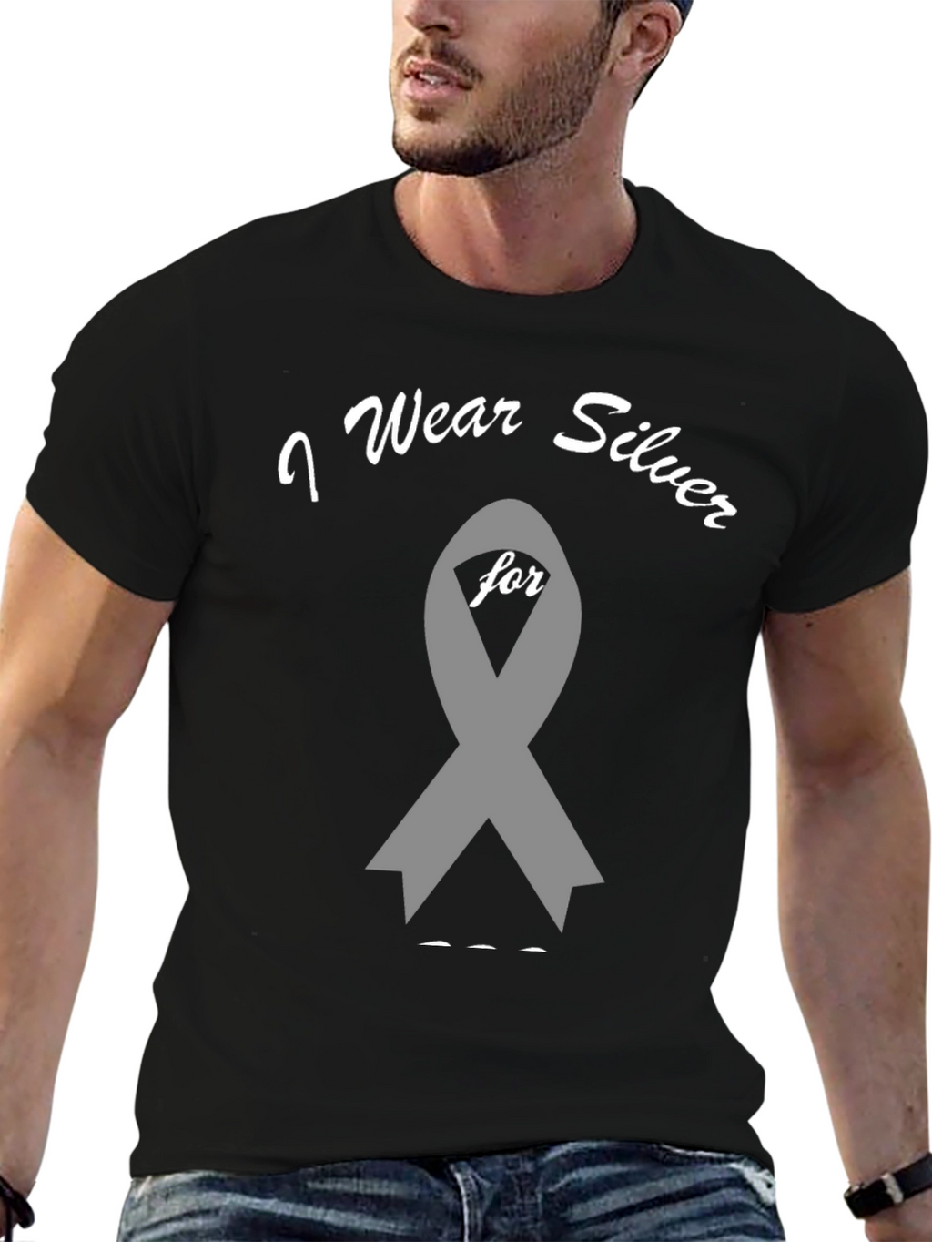I Wear Silver T-Shirt
