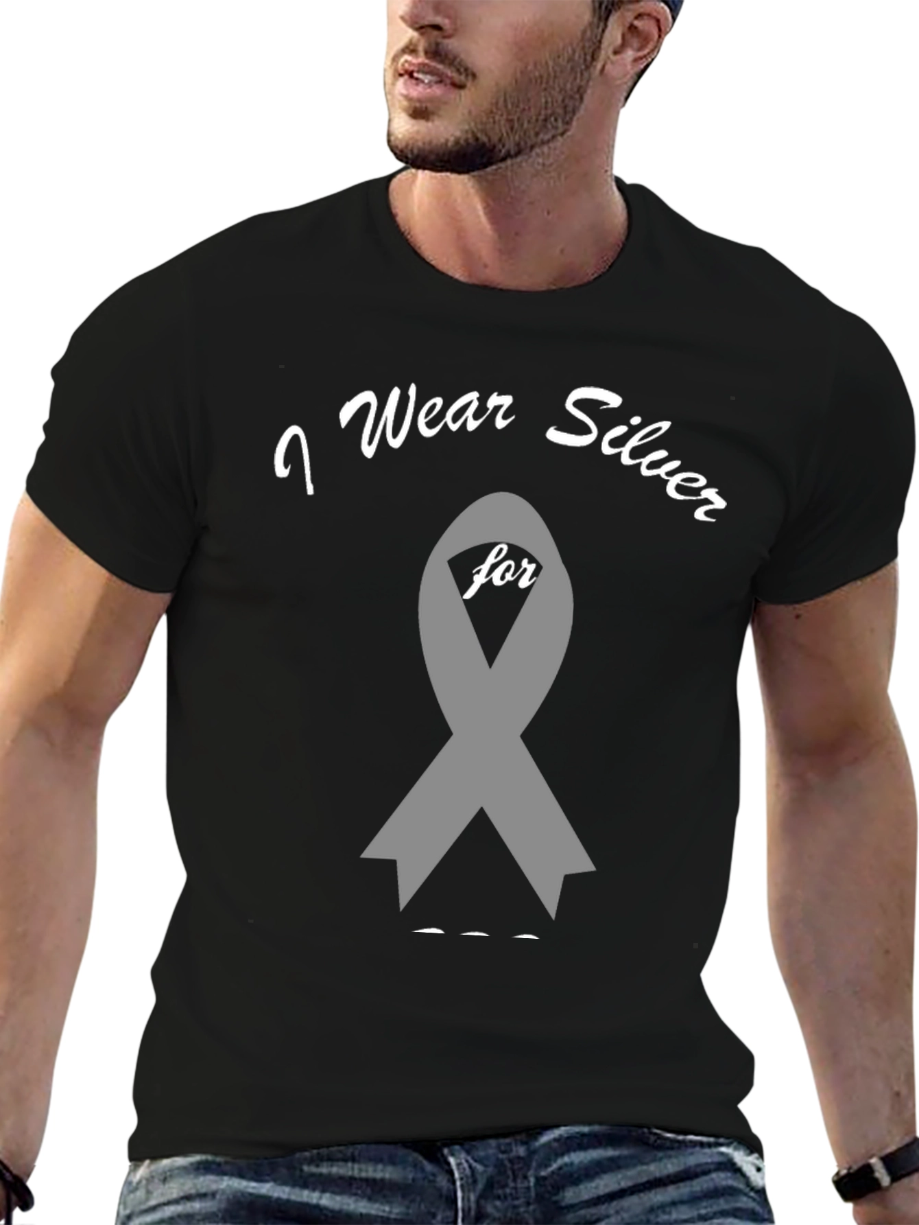 I Wear Silver T-Shirt