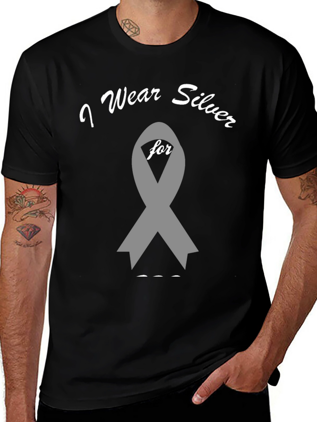 I Wear Silver T-Shirt