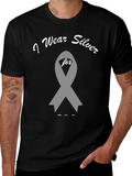 I Wear Silver T-Shirt