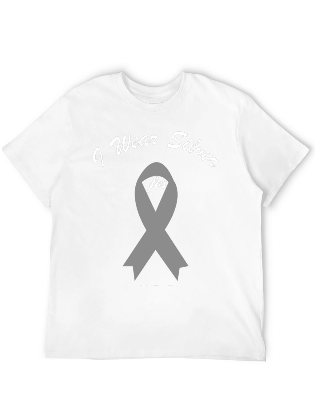I Wear Silver T-Shirt