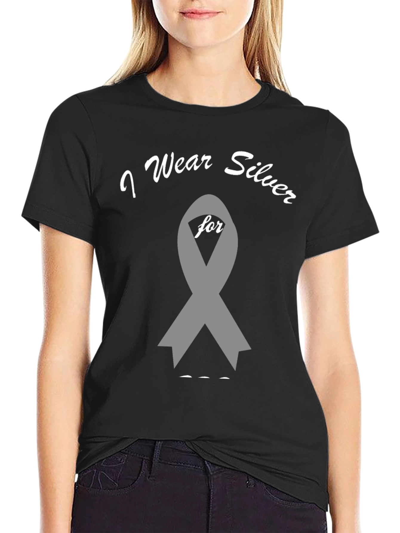 I Wear Silver T-Shirt