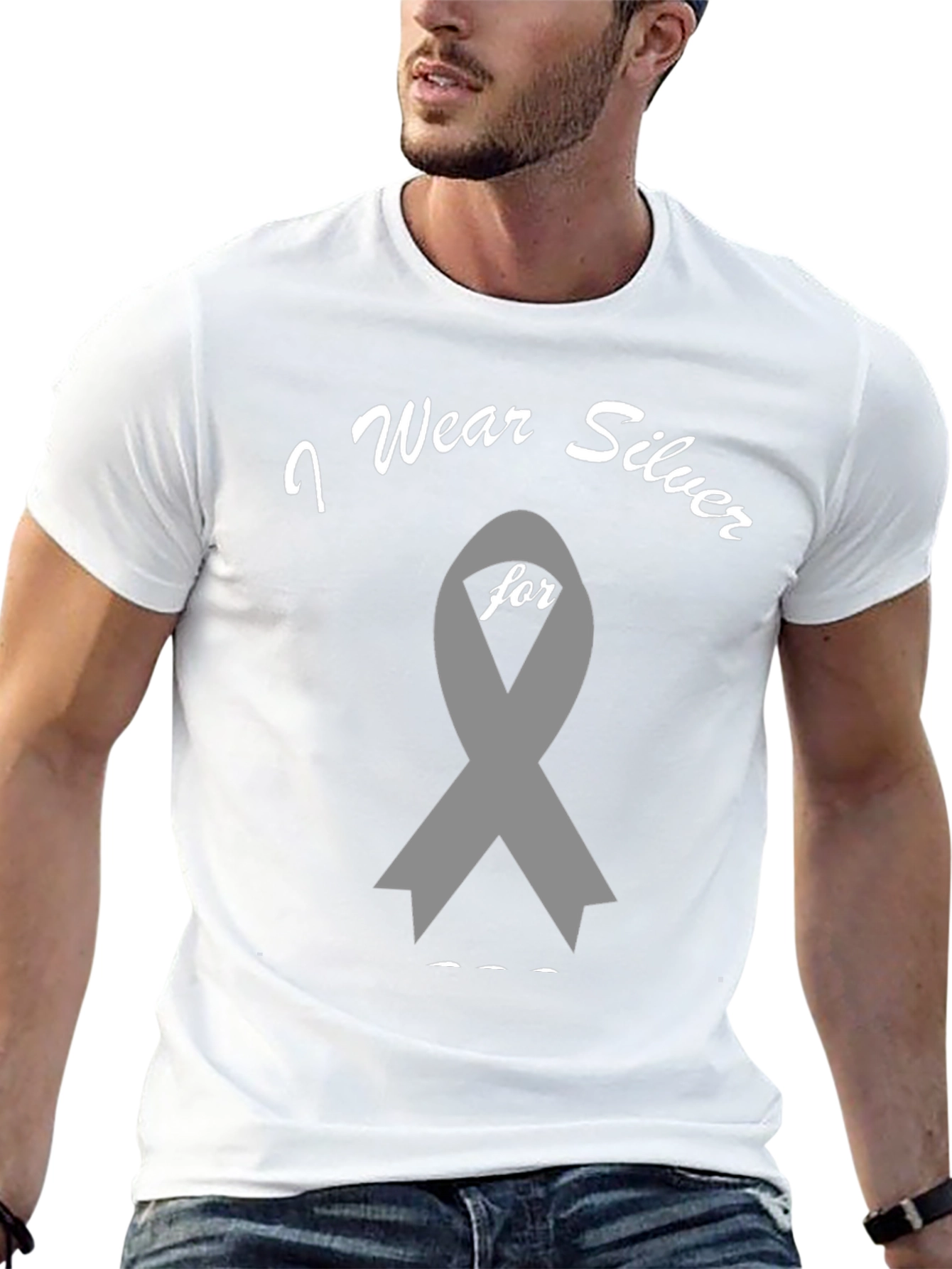 I Wear Silver T-Shirt