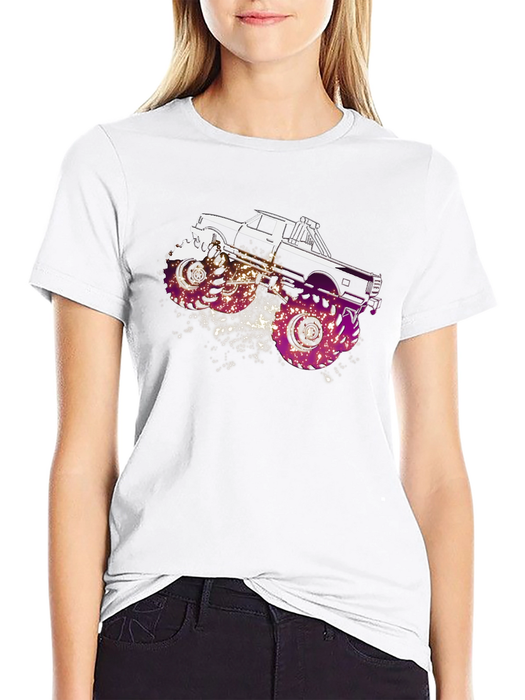 Monster Truck Graphic T-Shirt - Bold Design