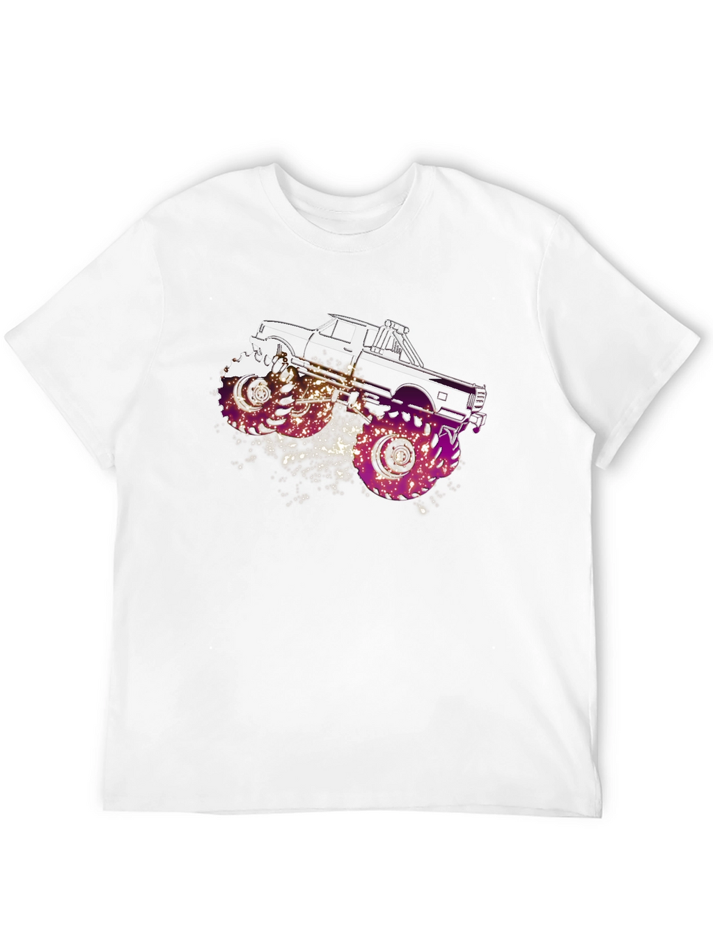 Monster Truck Graphic T-Shirt - Bold Design