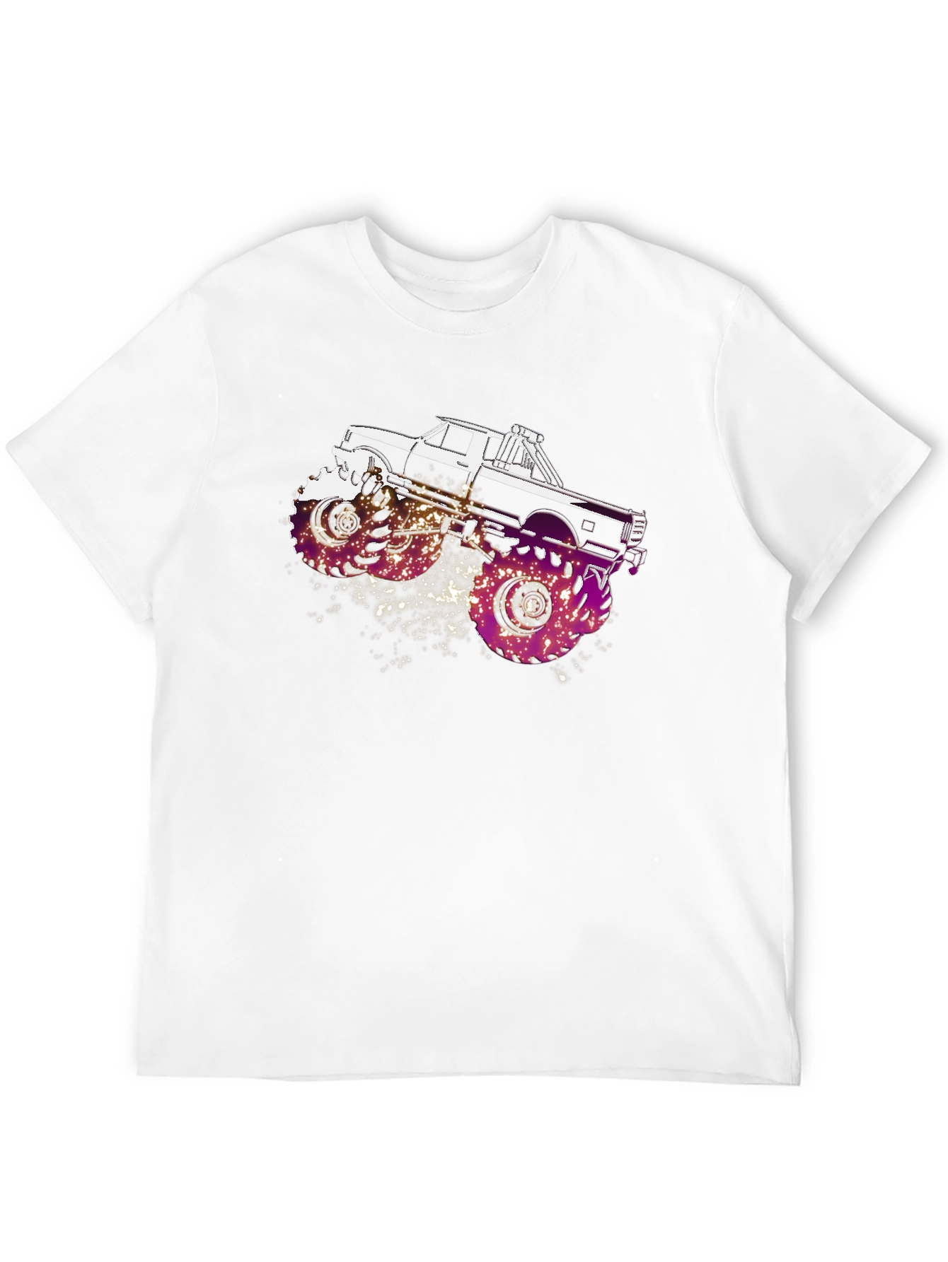Monster Truck Graphic T-Shirt - Bold Design
