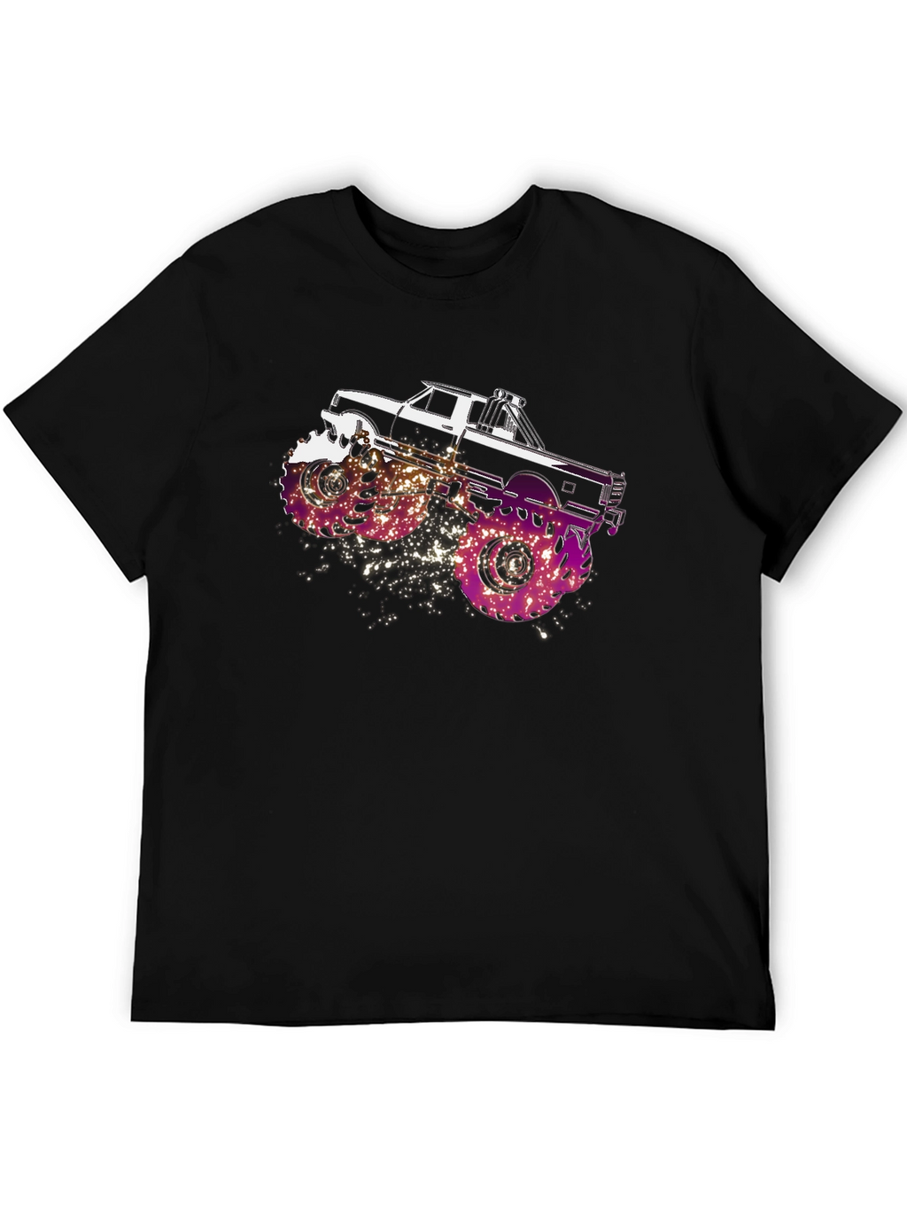 Monster Truck Graphic T-Shirt - Bold Design
