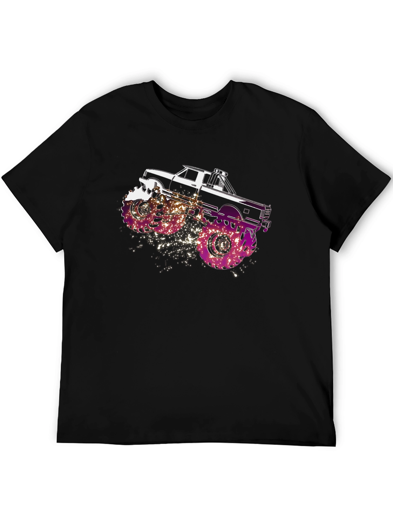 Monster Truck Graphic T-Shirt - Bold Design