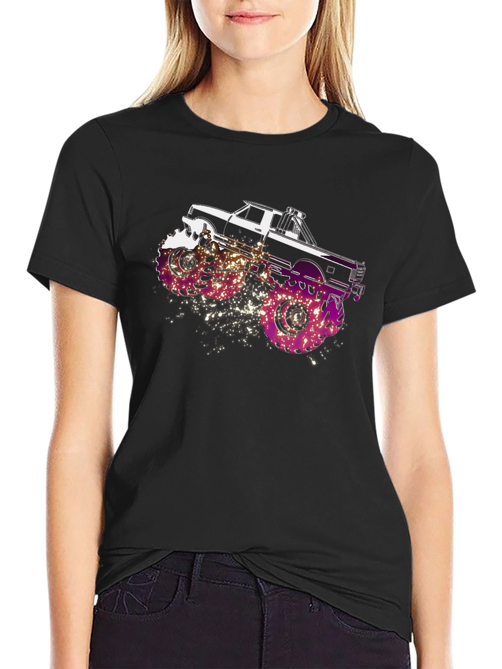 Monster Truck Graphic T-Shirt - Bold Design