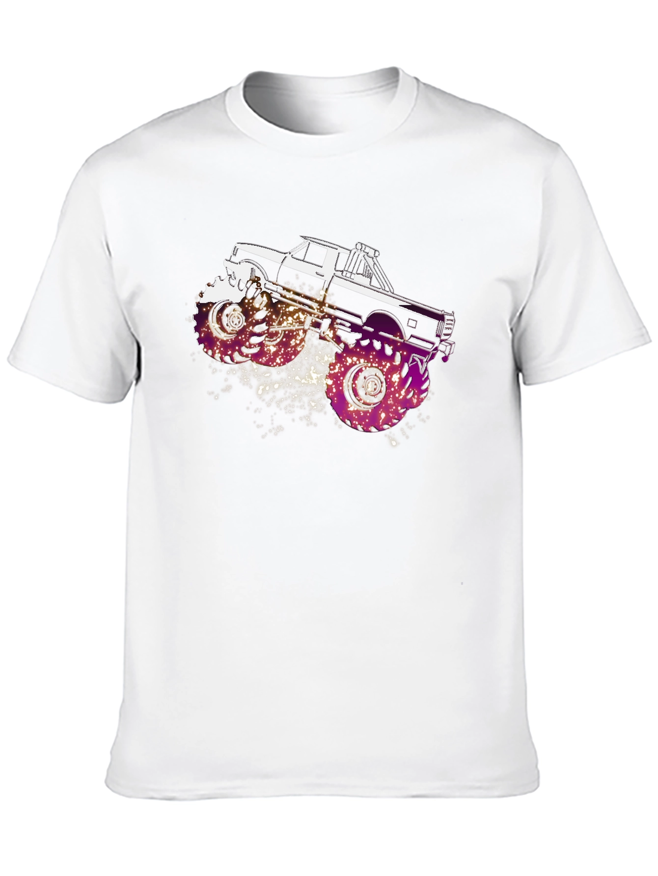 Monster Truck Graphic T-Shirt - Bold Design