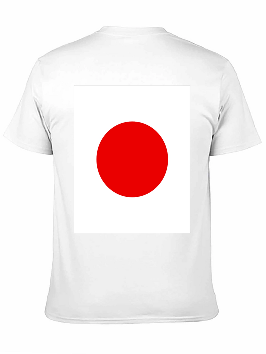 Japanese Flag Graphic Black T-Shirt