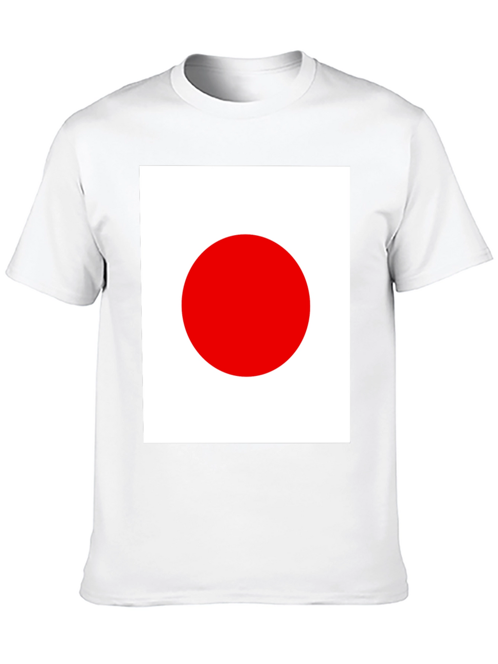 Japanese Flag Graphic Black T-Shirt